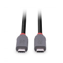 Lindy 0.8m USB 4 240W Type C Cable, Anthra Line