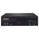 Shuttle Slim PC DH610S , S1700, 1x HDMI, 1x DP , 1x 2.5", 2x M.2, 1x LAN (Intel 1G), 24/7 permanent 