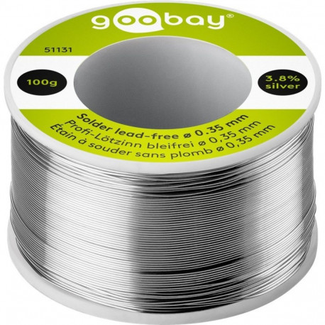 Goobay 51131 pliivaba jootetina 217 °C 100 g