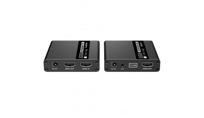 Techly HDMI Extender 1080p on Cat.6/6A/7 Cable up to 70m with EDID
