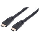 Manhattan HDMI Cable with Ethernet (CL3 rated, suitable for In-Wall use), 4K@60Hz (Premium High Spee