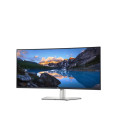 DELL UltraSharp U3824DW LED display 95.2 cm (37.5") 3840 x 1600 pixels Wide Quad HD+ LCD Black, Silv