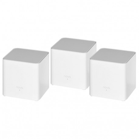 Tenda EX3-3 mesh wi-fi süsteem kahe sagedusalaga (2.4 GHz / 5 GHz) Wi-Fi 6 (802.11ax) valge 1 sisemi