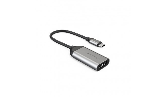 HYPER HD-H8K USB Type-C HDMI Stainless steel