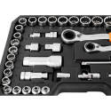 1/4" + 3/8" Through-Hole Socket Set, 46 pcs.