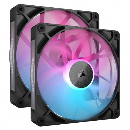 Corsair iCUE LINK RX140 RGB arvutikorpuse ventilaator 14 cm must 2 tk