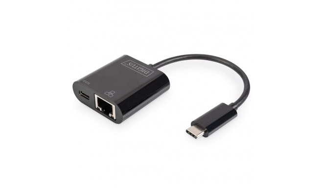 Digitus USB Type-C™ gigabit Ethernet adapter toega Power Delivery