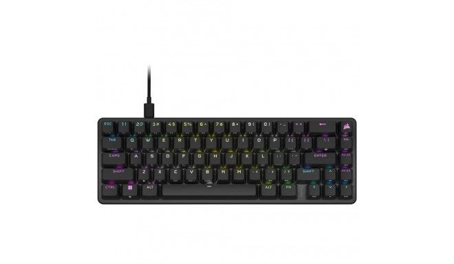 Corsair K65 PRO MINI mänguklaviatuur USB QWERTZ saksa must