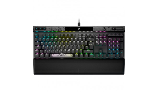 Corsair K70 MAX klaviatuur Gaming USB Saksa Must