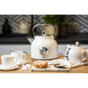 Adler | Kettle with a Thermomete | AD 1346w | Electric | 2200 W | 1.7 L | Stainless steel | 360° rot