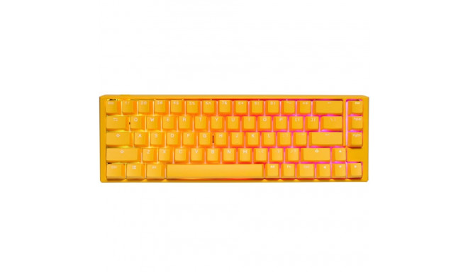 Ducky One 3 Yellow SF keyboard Gaming USB QWERTY US English