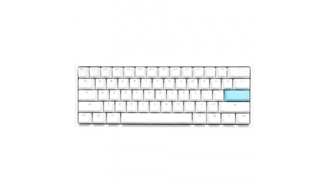 Ducky DKON2061ST klaviatuur Gaming USB QWERTZ Saksa Valge