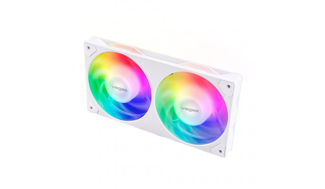 Akasa VEGAS A24 Computer case, Processor Fan 12 cm White 1 pc(s)