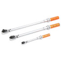 Torque wrench set 1/4", 3/8", 1/2" 3 pcs.