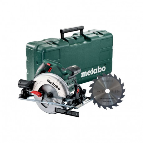 Metabo ketassaag KS 55 SET 16cm 5600, 4400 1200W roostevaba teras, must, roheline, punane