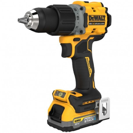 DeWALT DCD800E2T-QW puur 2000 p/min 1.28 kg must, kollane