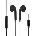 - OBAL:ME Wired Earphones 3.5mm Jack Black