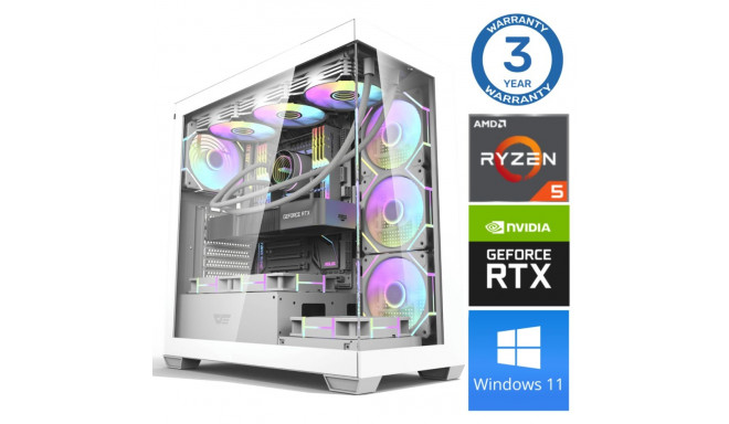 INTOP Ryzen 5 7500F 16GB DDR5 1TB SSD M.2 NVME RTX4060Ti 8GB WIN11