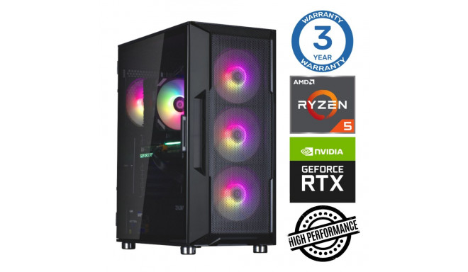 INTOP Ryzen 5 5600X 16GB 1TB SSD M.2 NVME RTX3050 6GB no-OS