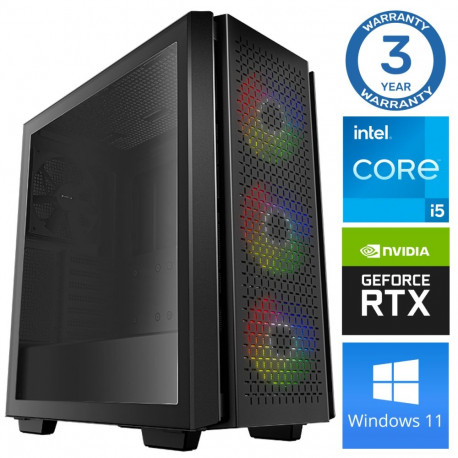 INTOP i5-12400F 16GB 1TB SSD M.2 NVME RTX3050 6GB WIN11