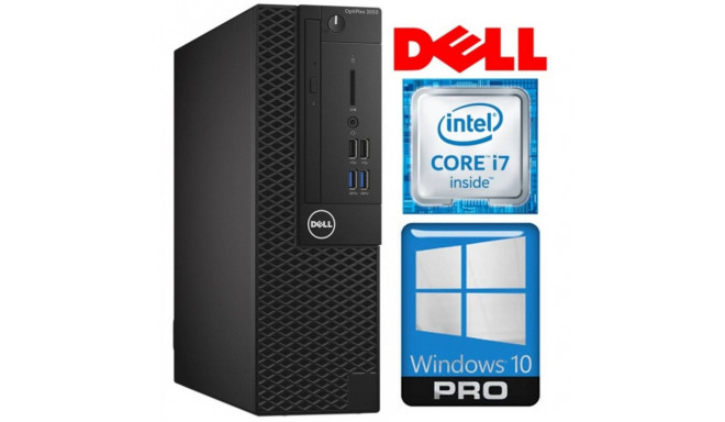 DELL 3050 SFF i7-7700 32GB 256SSD M.2 NVME+1TB WIN10Pro