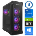 INTOP i7-12700F 32GB 250SSD M.2 NVME+2TB RTX4060 8GB WIN11Pro