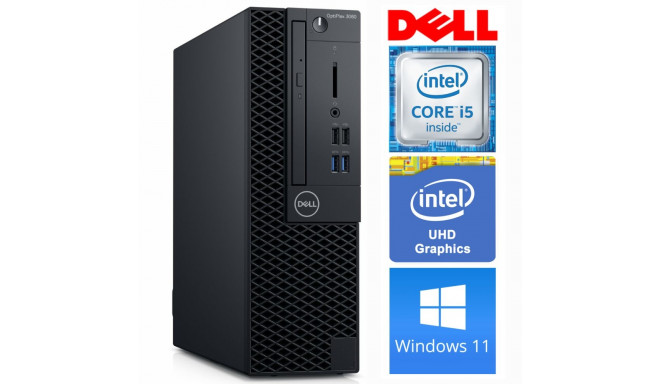 DELL 3060 SFF i5-8500 32GB 256SSD M.2 NVME+2TB DVD WIN11Pro