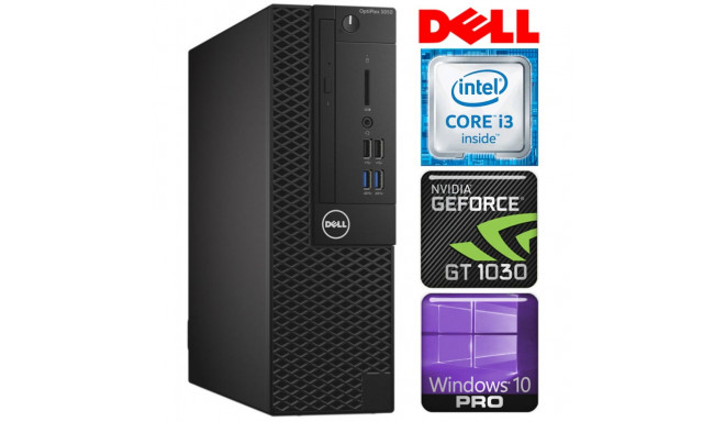 DELL 3050 SFF i3-7100 32GB 256SSD M.2 NVME+2TB GT1030 2GB WIN10Pro