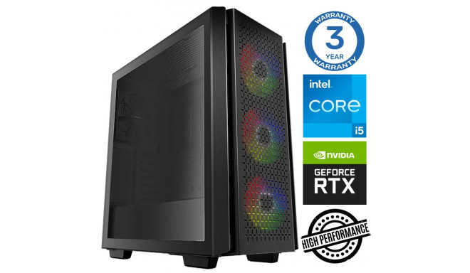 INTOP i5-12400F 16GB 500SSD M.2 NVME RTX3060 12GB no-OS