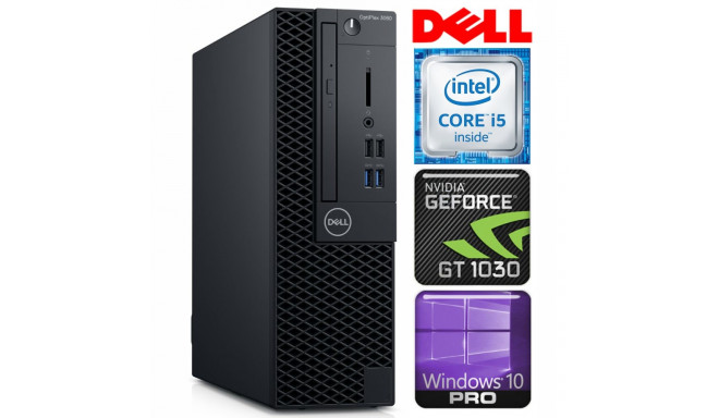 DELL 3060 SFF i5-8500 16GB 256SSD M.2 NVME GT1030 2GB DVD WIN10Pro