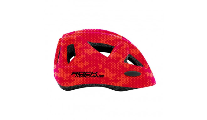 Aizsargķivere Rock Machine Racer Red S/M (52-56 cm)