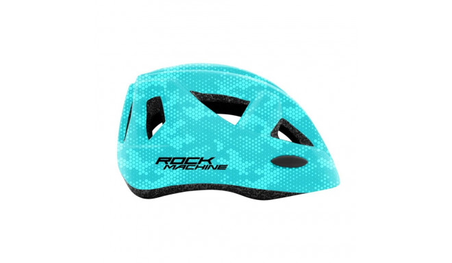 Aizsargķivere Rock Machine Racer Blue S/M (52-56 cm)