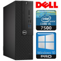 DELL 3050 SFF i5-7500 16GB 512SSD M.2 NVME+2TB WIN10Pro