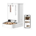 PETKIT | P591 YumShare Dual-hopper | Feeder with Camera | Capacity 2+3 L | White