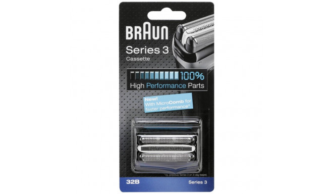 Braun 32B Shaver Replacement Head for Series 3, Black