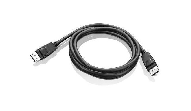 Lenovo DisplayPort to DisplayPort Cable 1.8 m, Black