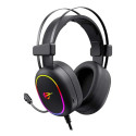 Gaming Headphones Havit GAMENOTE H2016D RGB USB+3.5mm