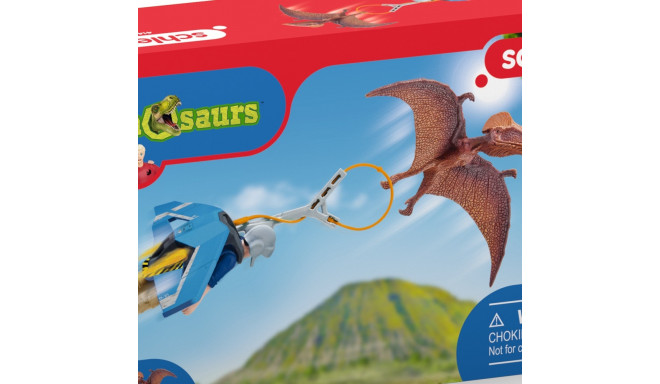 SCHLEICH DINOSAURS Преследование с реактивным ранцем