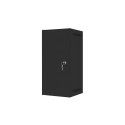 RACK CABINET 10" WALL-MOUNT 12U/280X310 FOR SELF-ASSEMBLY WITH METAL DOOR BLACK LANBERG (FLAT PACK)