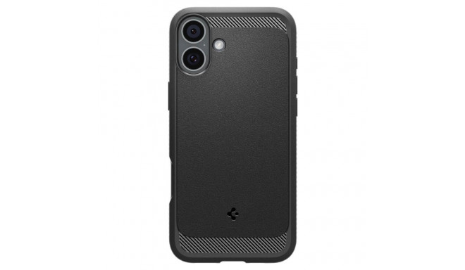 Spigen Rugged Armor MagSafe Case for iPhone 16 Plus - Black