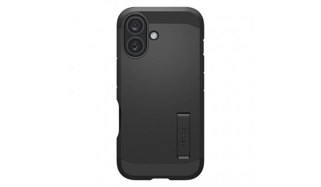 Spigen Tough Armor MagSafe Case with Stand for iPhone 16 Plus - Black