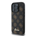 Guess Peony Script MagSafe iPhone 16 Pro Case - Black