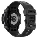 Etui z paskiem Spigen Rugged Armor Pro na Samsung Galaxy Watch 7 (40 mm) - czarne