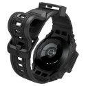 Etui z paskiem Spigen Rugged Armor Pro na Samsung Galaxy Watch 7 (40 mm) - czarne