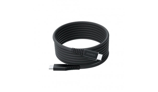 Choetech XCC-1051 magnetic USB-C / USB-C PD 3.1 cable 240W 1.8m - black