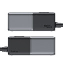 Acefast Z2 GaN 75W PD desktop charger 3x USB-C 2x USB-A - black and gray