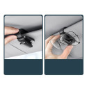 Baseus self-adhesive car holder clip for glasses black (ACYJN-A01)