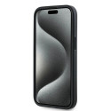 Karl Lagerfeld Diagonal Quilted Script case for iPhone 13 - black