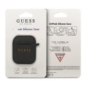 Guess GUACCSILGLBK AirPods cover black/black Silicone Glitter