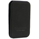 Audi Leather Wallet Card MagSafe magnetic with stand - black